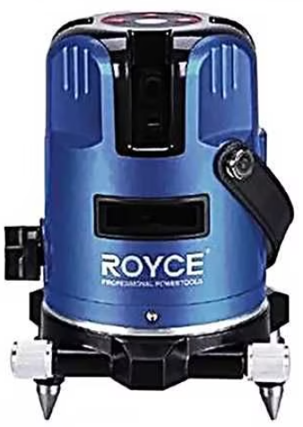 Nivela laser cu 5 linii  rotativa 360 10 metri arie de acoperire Rll V5 Royce